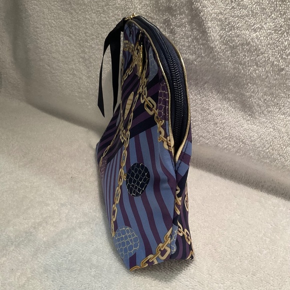Estée Lauder NWOT Chain-Link Print Cosmetic Bag - Picture 6 of 15